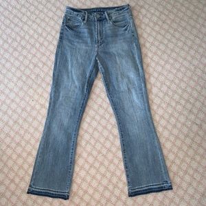 Cropped Boot Cut Jeans Size 25